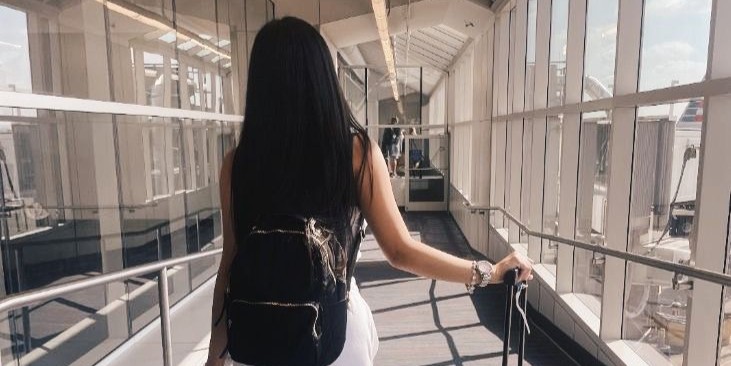 Clientes felices en la playa