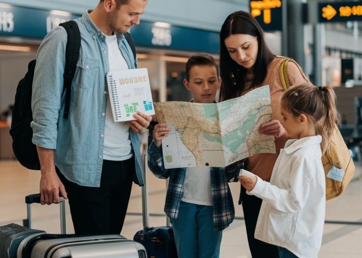 Equipo de Viajes en Oferta en oficina